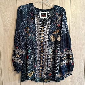 NWT Johnny Was Wonder Blouse